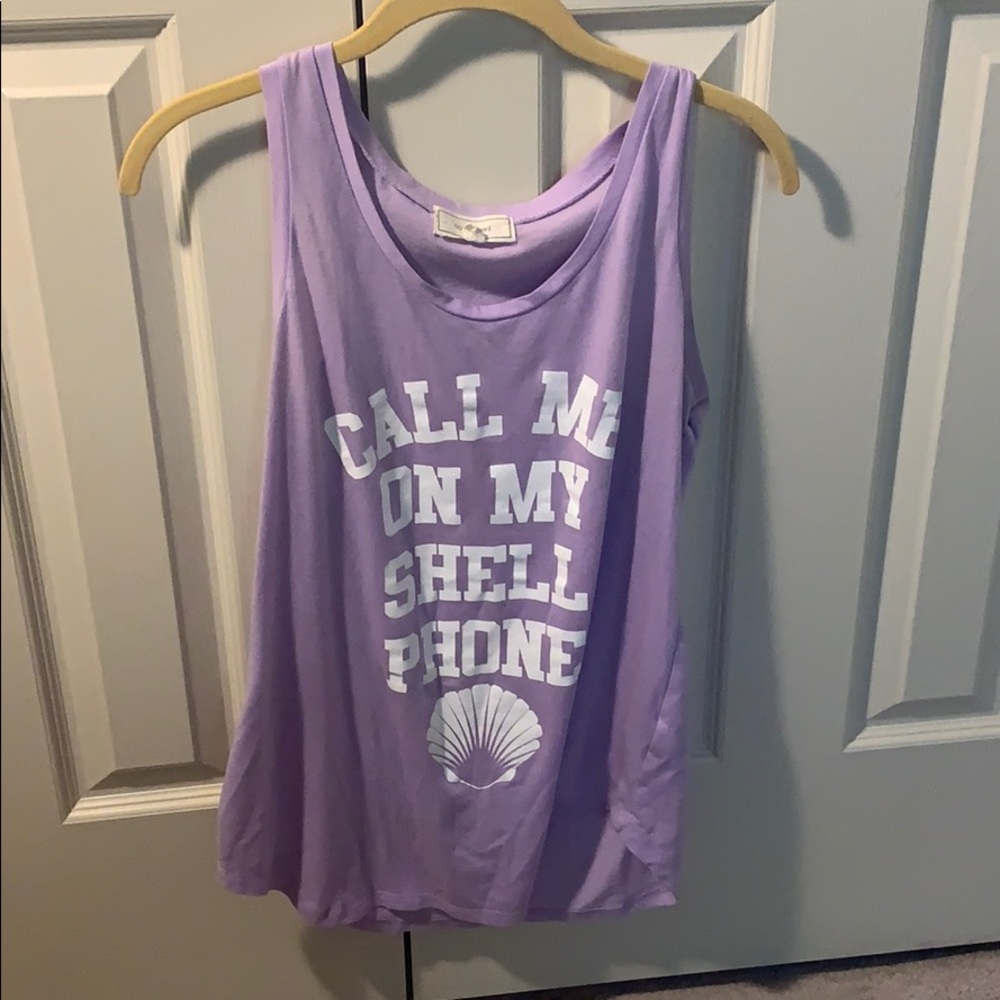 purple tank